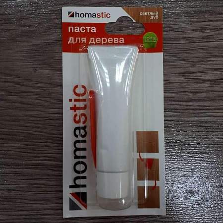 Паста Homastic для ламината и паркета/ светлый дуб